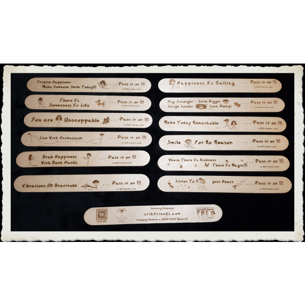 HappyStik with QR Code